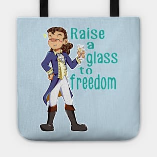 Raise a Glass to Freedom Tote