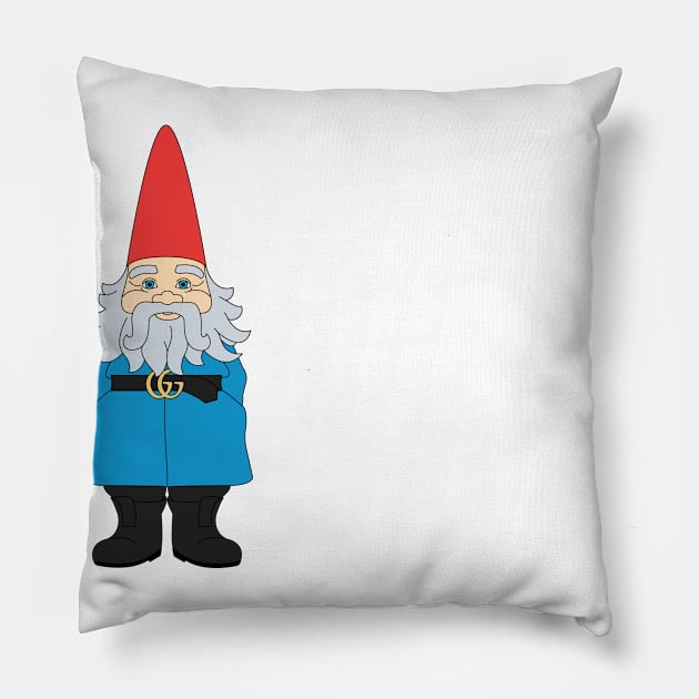 Gnome for the holidays Pillow by Vizzzual