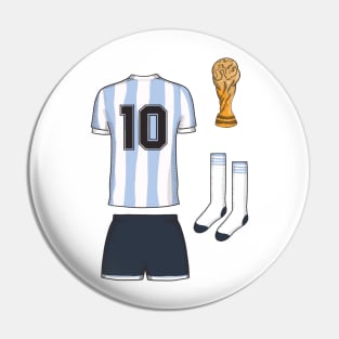 Diego Maradona Pin