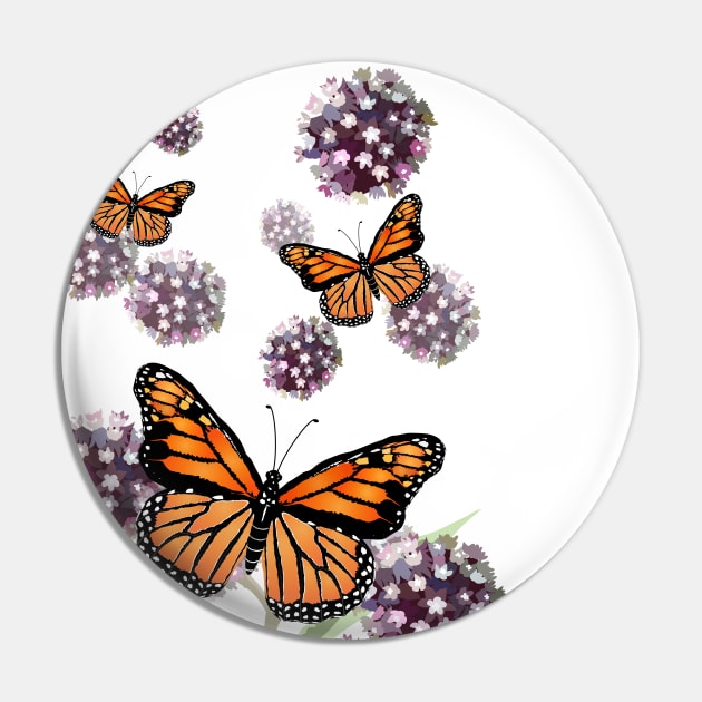 Monarch butterfly and milkweed Pin by Slownessi