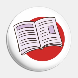 open book Pin