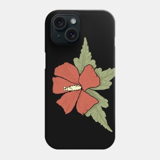 Red Hibiscus Phone Case