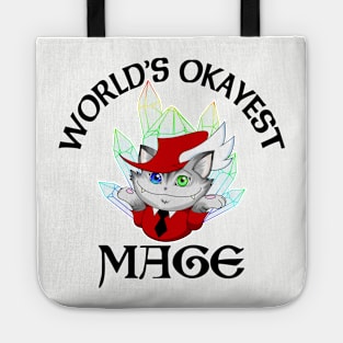 World's Okayest Mage (light) Tote