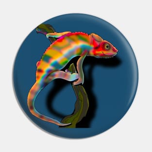 Panther chameleon Pin