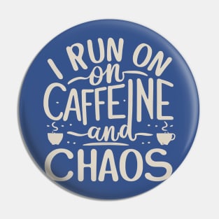 Caffeine Addict Pin