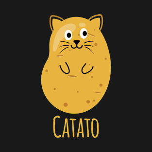 Catato funny cat potato design T-Shirt