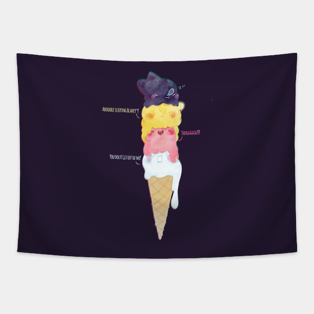 RWBY Flavor Tapestry by marukihurakami