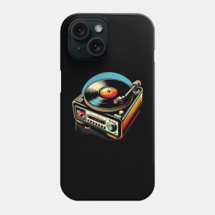 Turntable - Vintage Audio LP Vinyl Record Player lover Phone Case