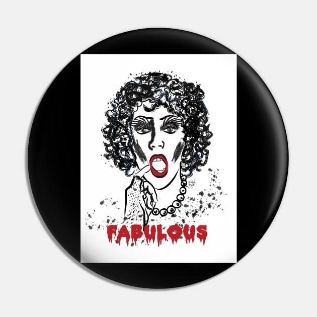 Fabulous Dr. Frank-N-Furter Pin by TheEND42