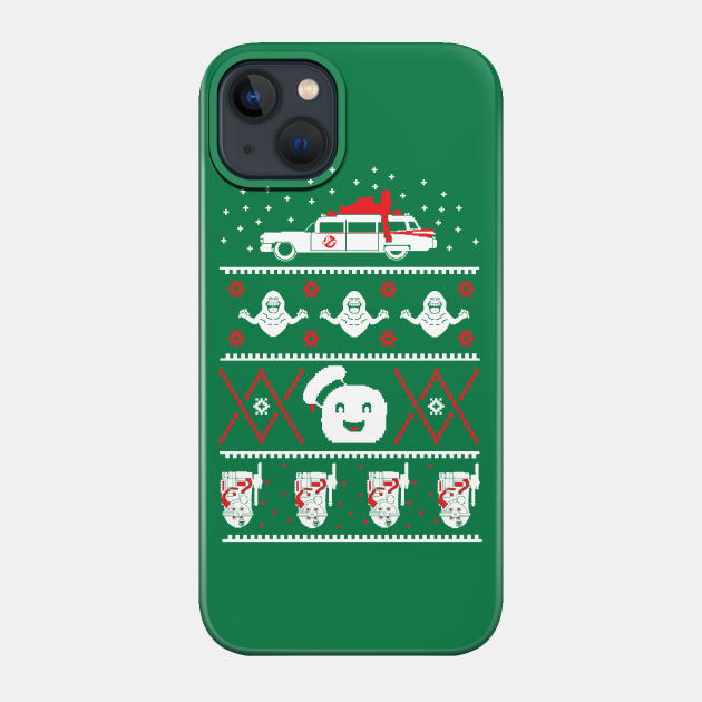 Ghostbusters Ugly Christmas Sweater - Ghostbusters - Phone Case