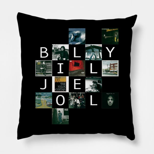 Albums List Piano Pillow by Sadakzed