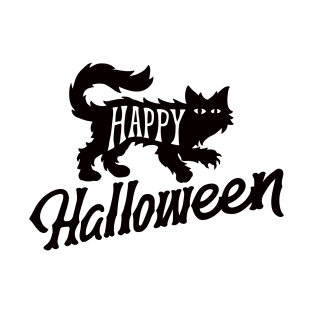 Happy Halloween cat T-Shirt