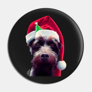 Christmas Funny dog Pin