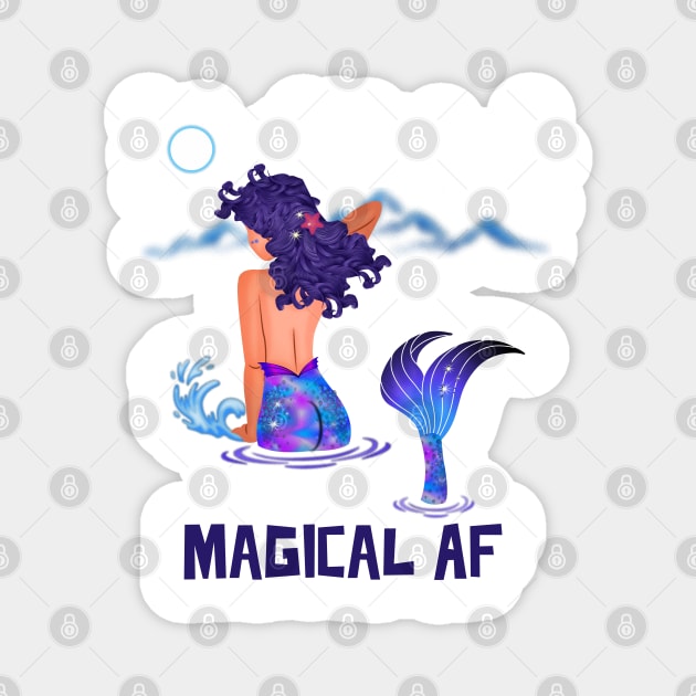 Magical AF Magnet by ArtbyLaVonne