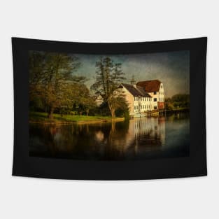 The Mill at Hambleden Buckinghamshire Tapestry