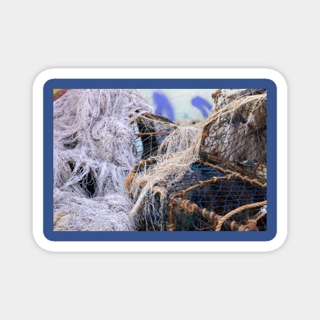 Fishing nets Magnet by Memories4you