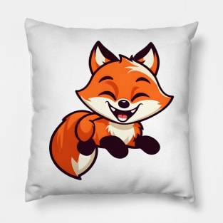 antidepressant fox Pillow