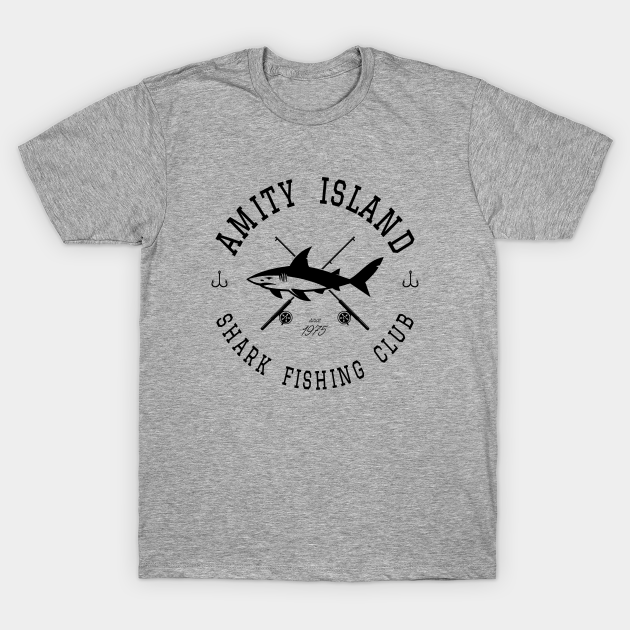 Amity Island Shark Fishing Club - 1970s - T-Shirt