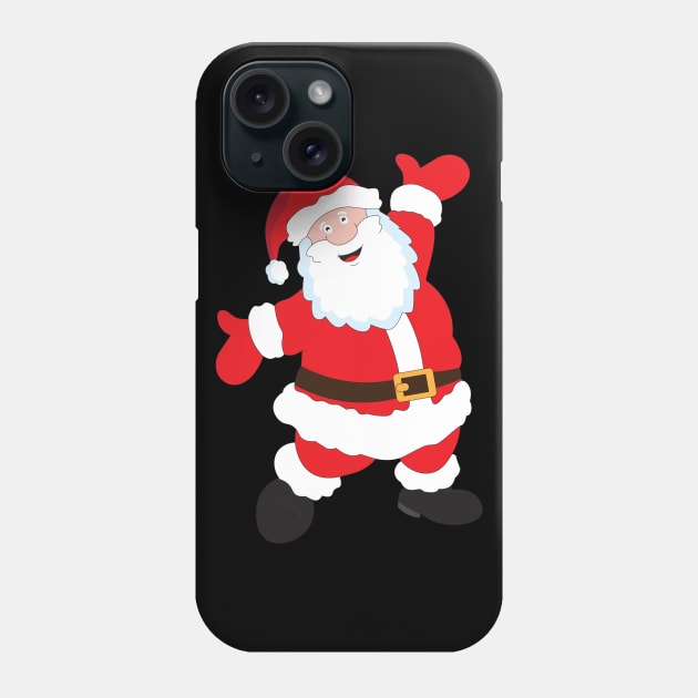 santa claus Phone Case by EmarDesign