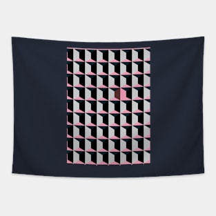 Concrete Jungle Heart Tapestry