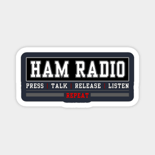 Ham Radio Easy Steps Magnet