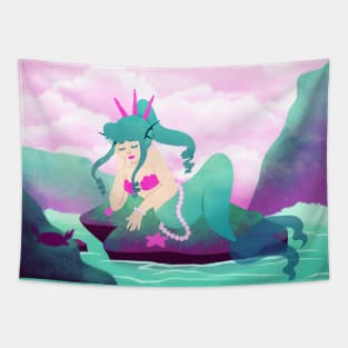 Mermaid Lagoon Tapestry