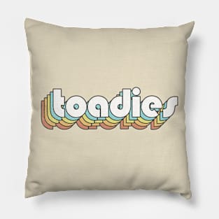 Retro Toadies Pillow