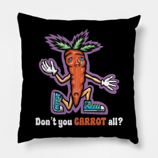 Carrotman Pillow