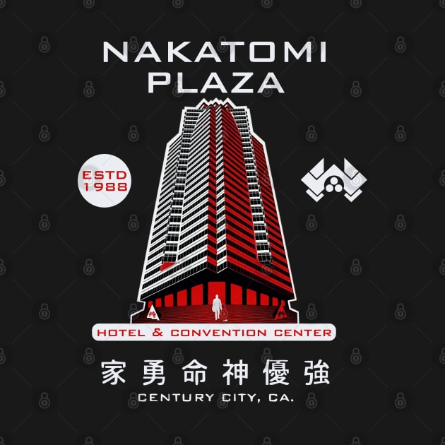 nakatomi plaza red colour by Royasaquotshop