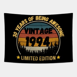 Vintage 1994 Limited Edition 30th Birthday 30 Years Old Gift Tapestry