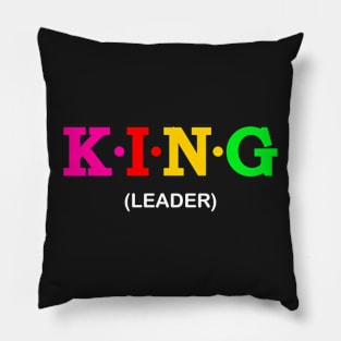 King  - Leader. Pillow