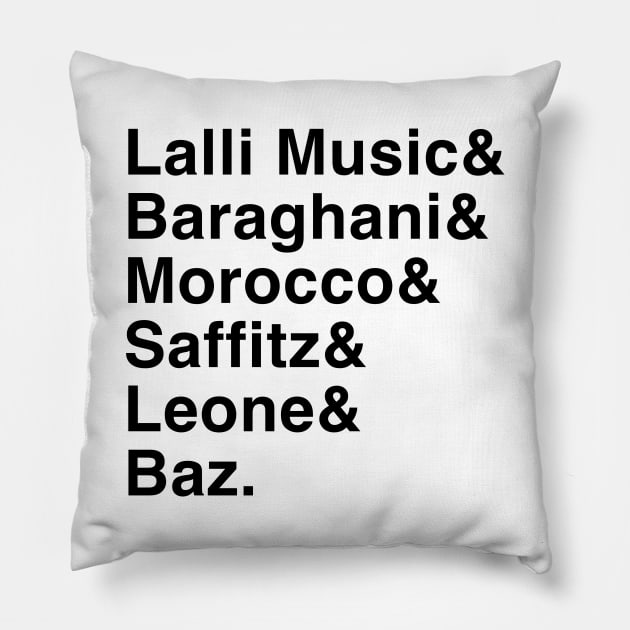 Bon Appetit BA Test Kitchen Staff Shirt Pillow by HuhWhatHeyWhoDat