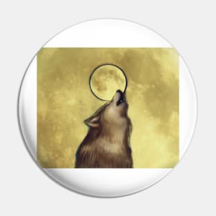 Night wolves Pin