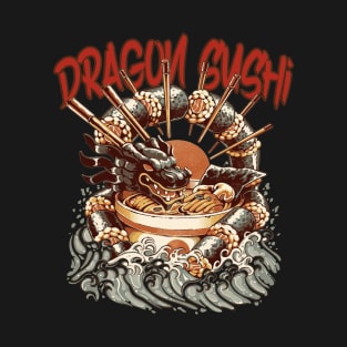 dragon sushi ramen T-Shirt