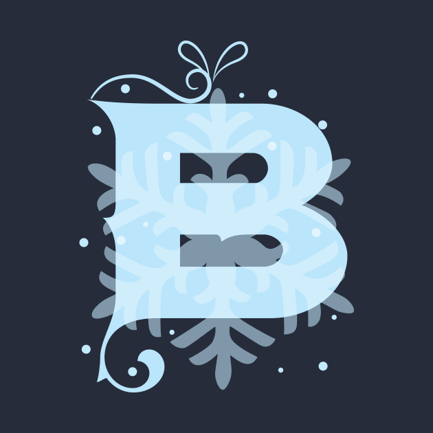 Winter Letters B by emma17