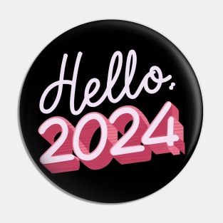 Hello 2024 Pin