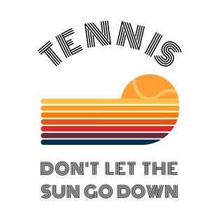 US Open Don't Let The Sun Go Down Vintage Tennis T-Shirt