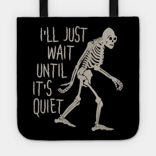 Bigfoot skeleton Tote