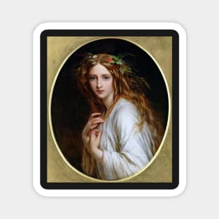 Ophelia - Thomas Francis Dicksee Magnet