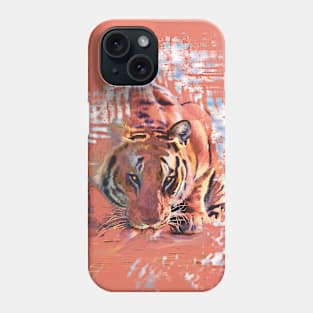 God Angry Tiger Phone Case