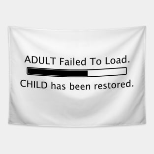 Adult failed to load (Black) Tapestry