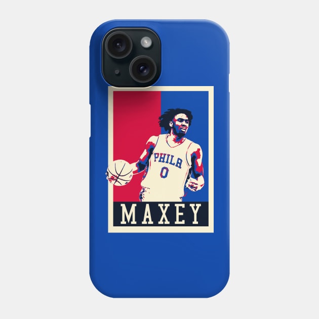 Tyrese Maxey Pop Art Style Phone Case by mia_me