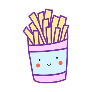 Kawaii French Fries (Pastel) T-Shirt