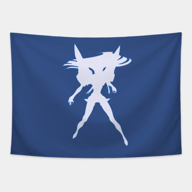 Satsuki Silhouette Tapestry by FireFlea