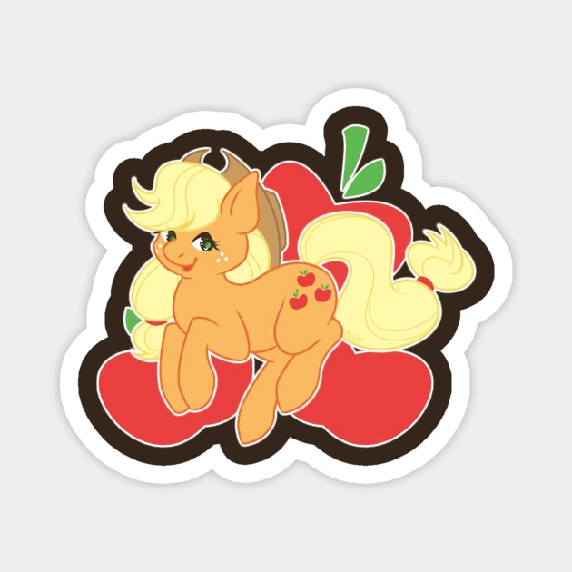 Honest Applejack Magnet by Eiskafe