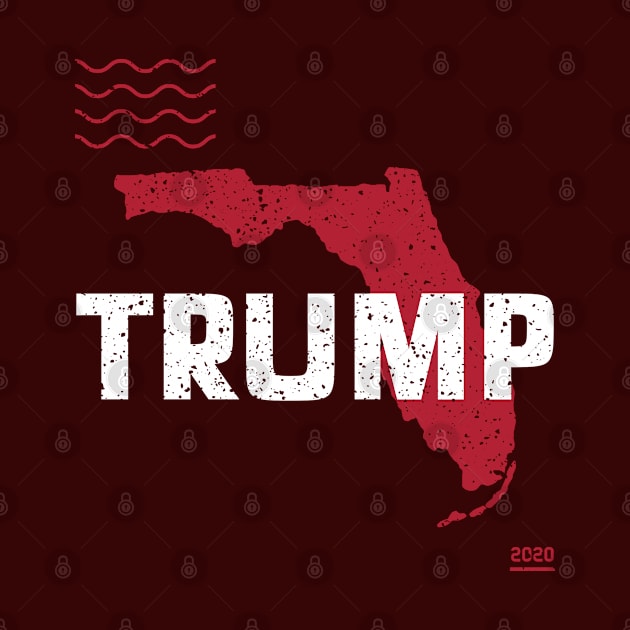 Trump Florida 2020 - Red Wave, Red State by Family Heritage Gifts