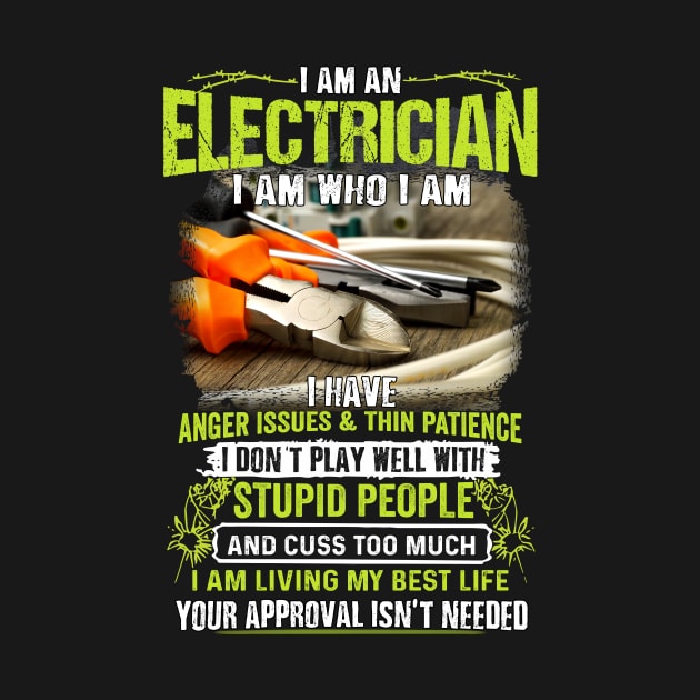 Electrician Have Anger Issues by caidcmytvroi