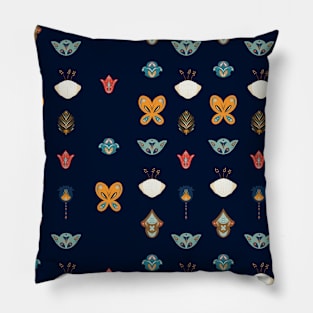 Flowers Colorful Pillow