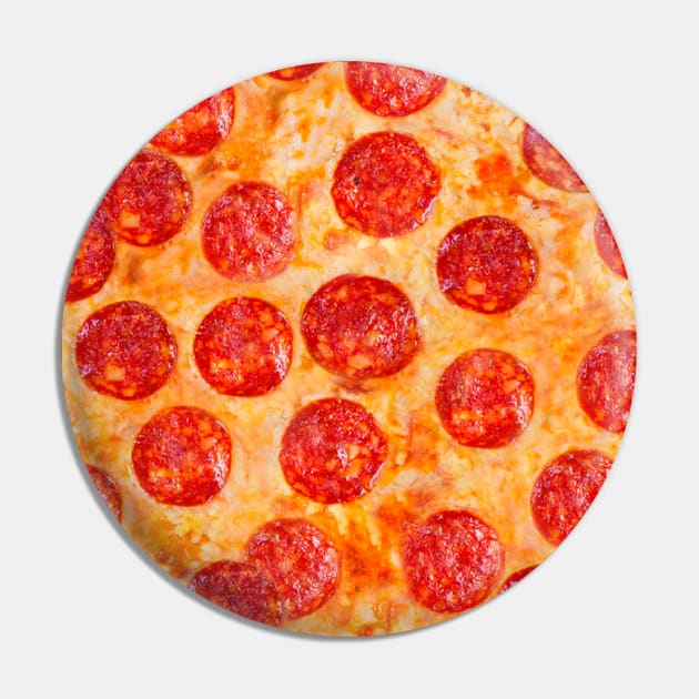 Pepperoni Pizza Design Pin by Brobocop