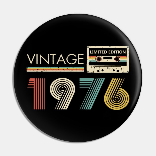 Vintage 1976 Limited Edition Cassette Pin by louismcfarland